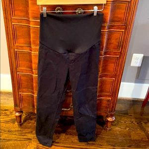 Black maternity pants